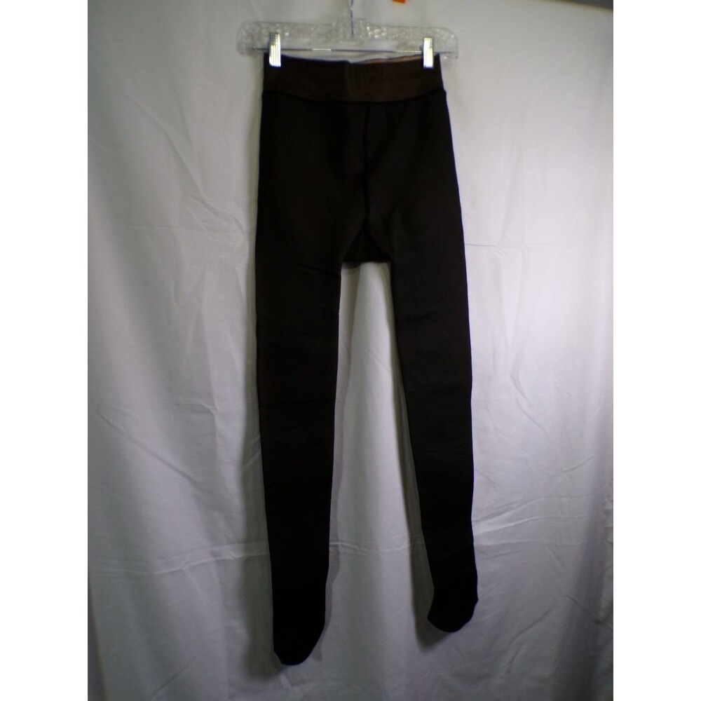 CHICME Women's Thermal Leggings Black Size 20